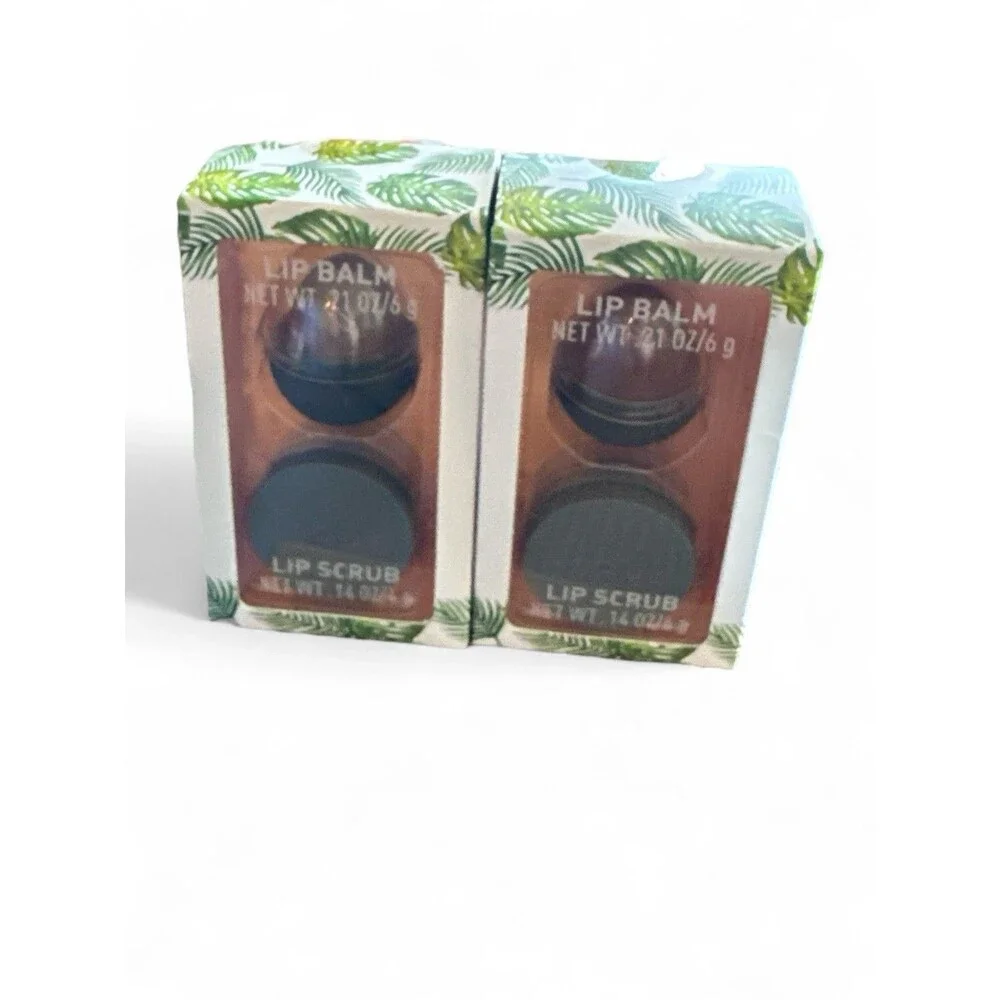 Bundle of 2 Lique Lip Care Kits Loving Lip Balm & Lip Scrub Sets